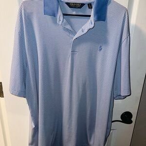Polo Blue Striped Men's Shirt